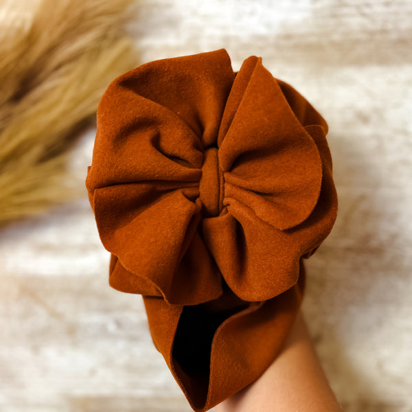 Toffee Brown Suede